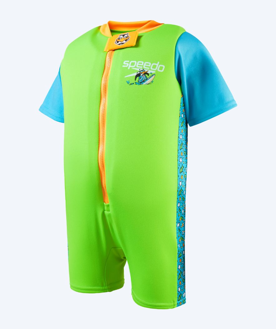 Speedo Neoprenanzug für Kinder (2-6) - Grün/Blau