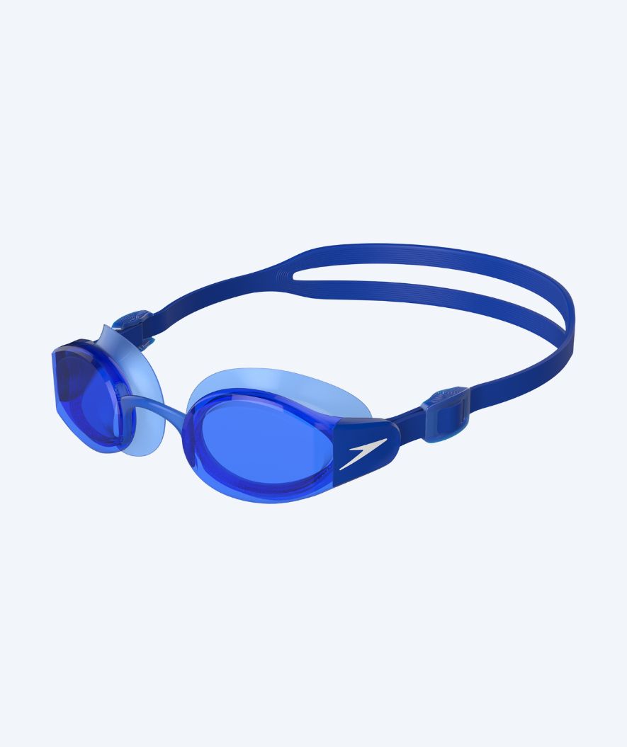 Speedo Schwimmbrille für Freizeitschwimmer - Mariner Pro - Dunkelblau/Blau