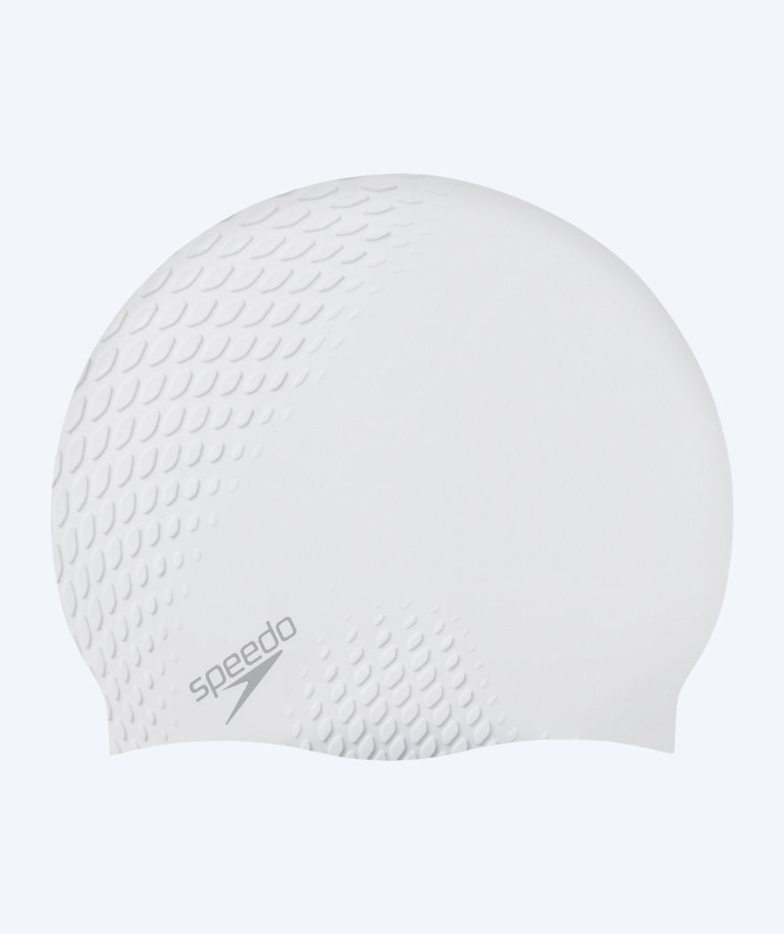 Speedo Badekappe - Bubble Active - Weiss