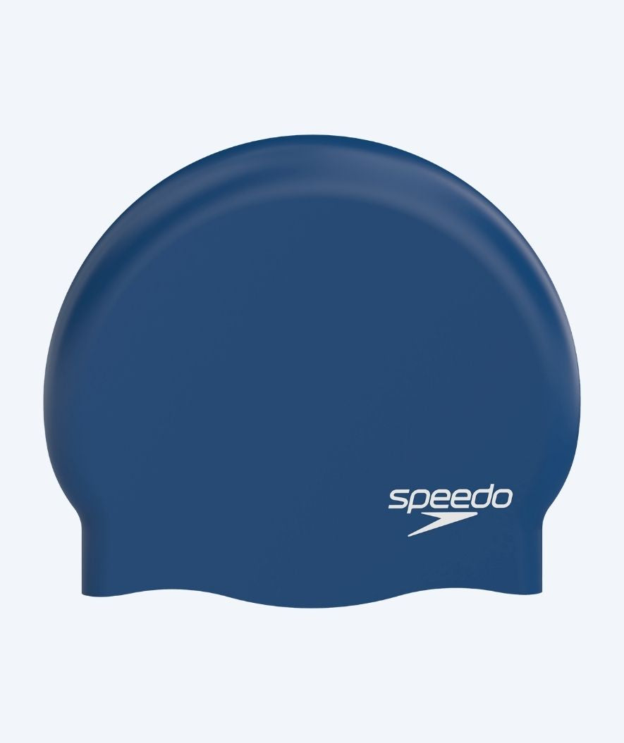Speedo Badekappe - Plain Moulded - Dunkelblau