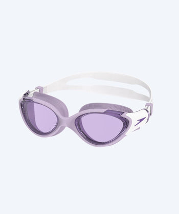 Speedo Schwimmbrille für Damen - Biofuse 2.0 - Lila/Weiss