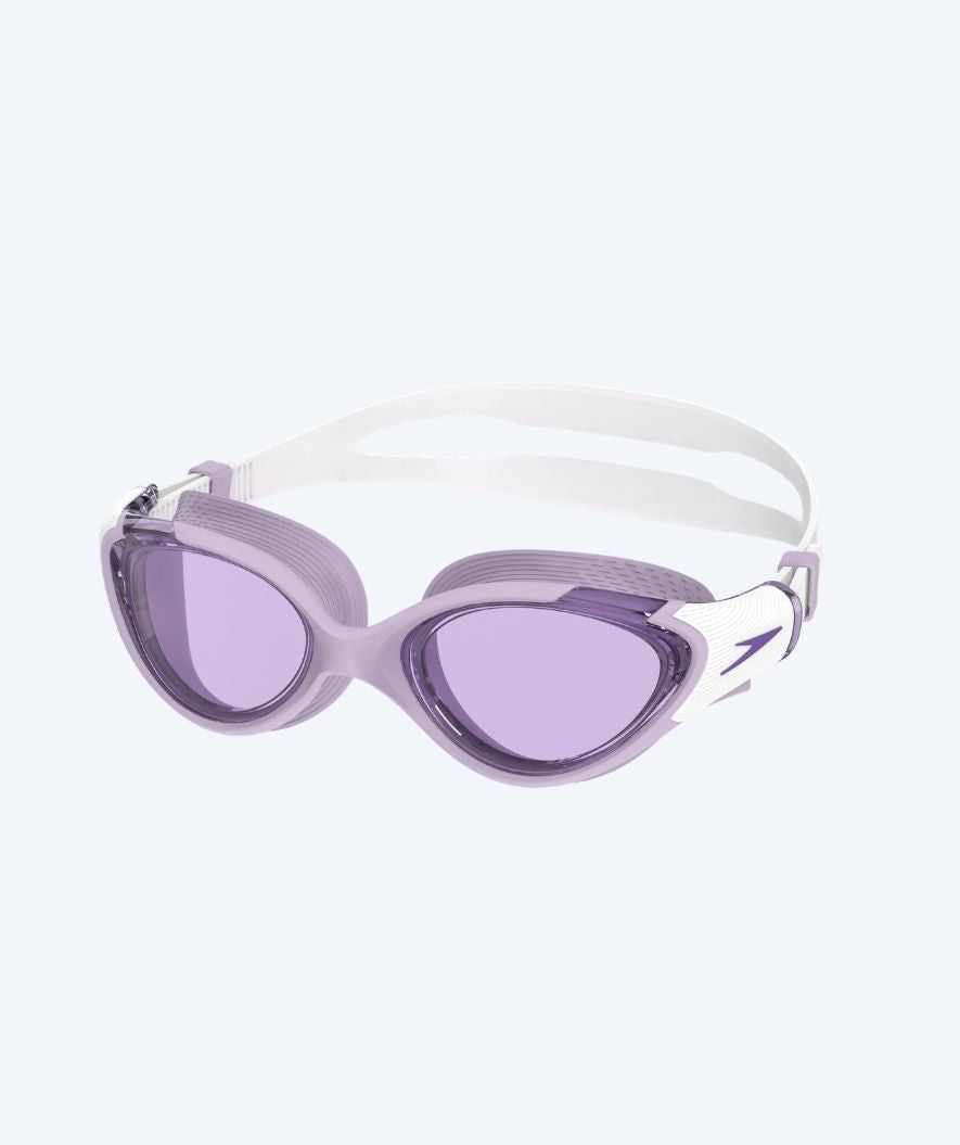 Speedo Schwimmbrille für Damen - Biofuse 2.0 - Lila/Weiss