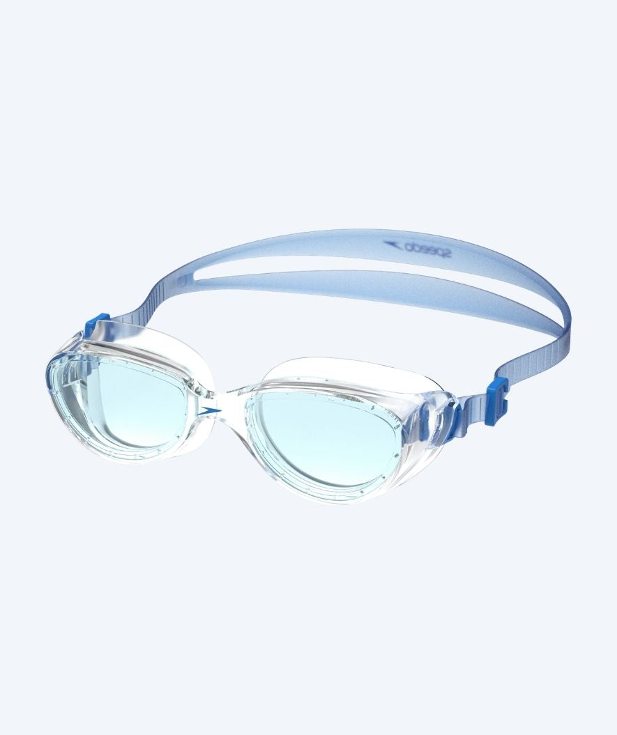 Speedo Schwimmbrille für Freizeitschwimmer - Futura Hydrospex - Hellblau/Klar