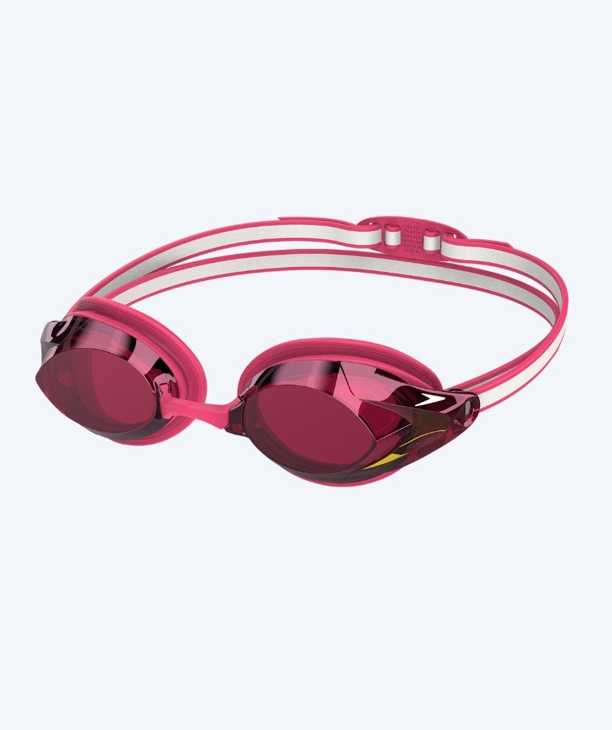 Speedo Elite Schwimmbrillen für Damen - Vanquisher 3.0 Mirrored - Rosa