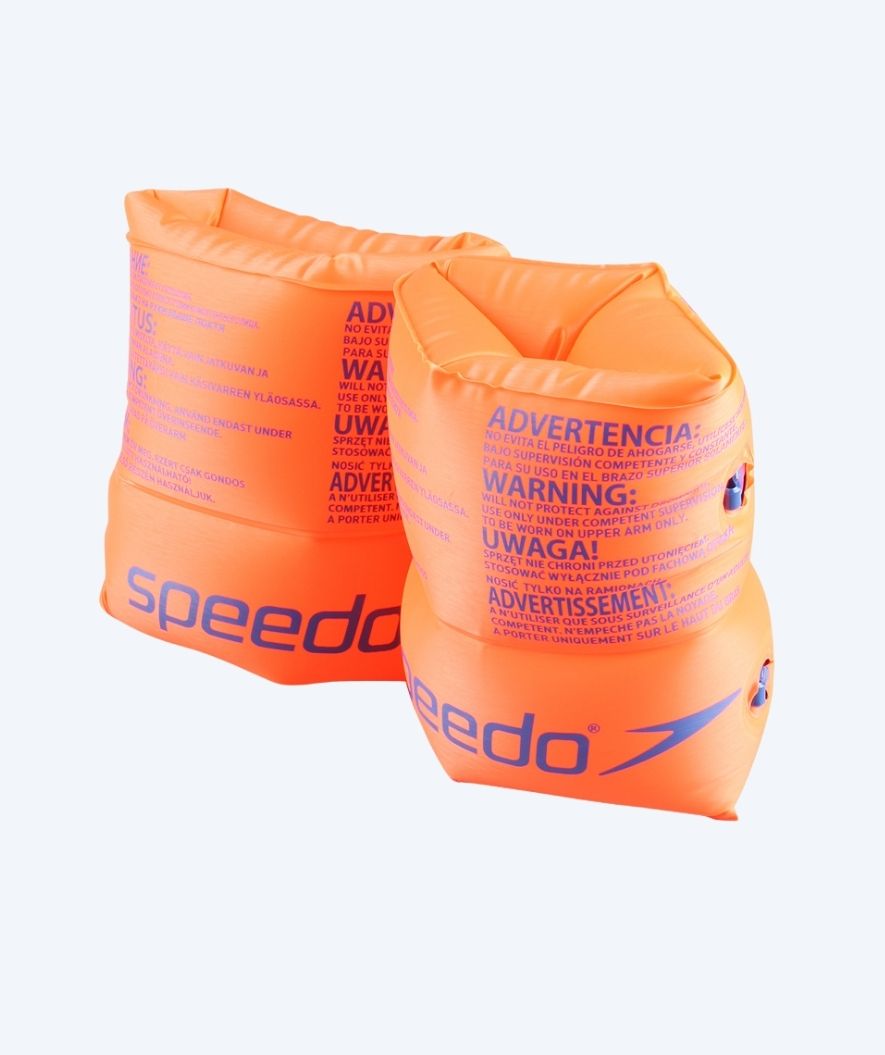 Speedo Schwimmflügel für Kinder (2-12) - Roll Up - Orange