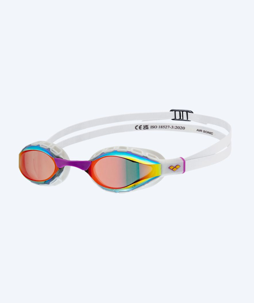 Arena Elite Schwimmbrillen - Air Sonic Mirror - Weiss/Mehrfarbig