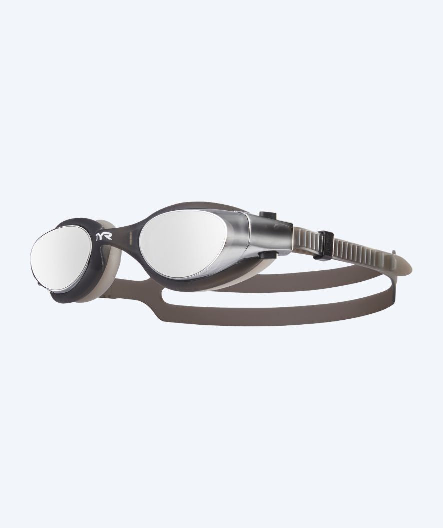 TYR Schwimmbrille - Vesi Mirrored - Schwarz/Silber