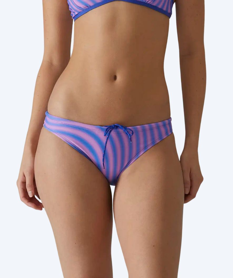 TYR Bikini Unterteil für Damen - Durafast Elite Bezold - Hellrosa/Blau