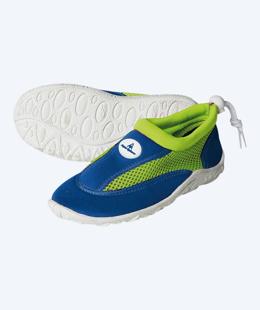 Aquasphere Schwimmschuhe für Kinder - Cancun - Blau/grün