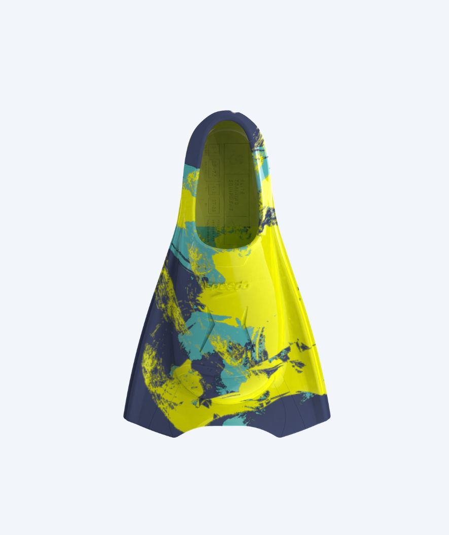 Speedo Schwimmflossen - Short Blade - Gelb/Dunkelblau