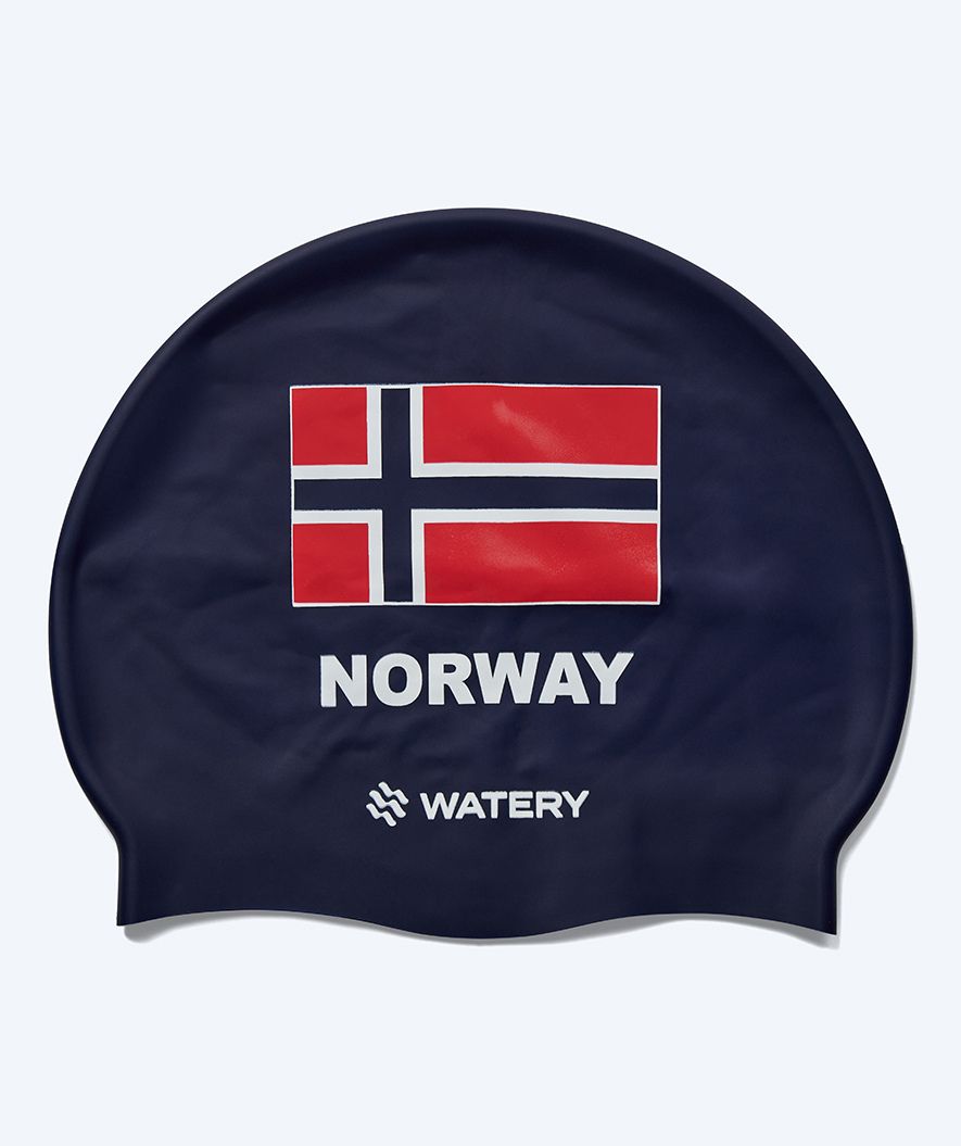 Watery Badekappe - Norway - Dunkelblau