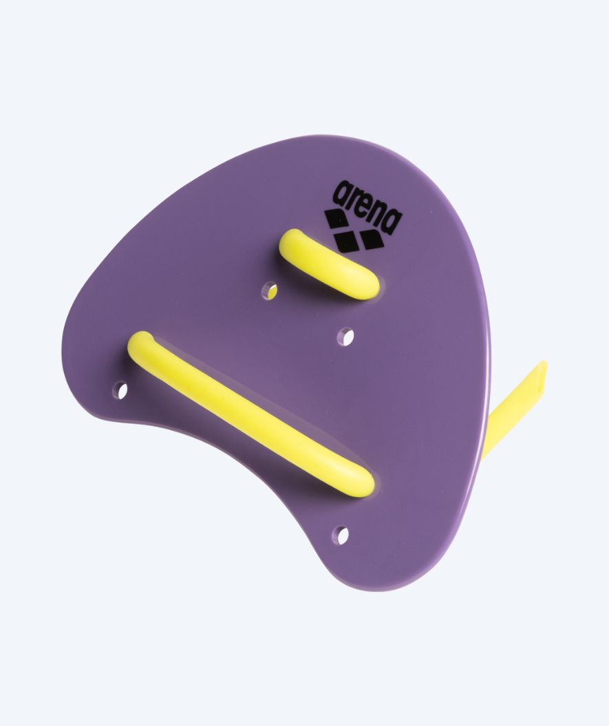 Arena Finger Paddles - Elite - Lila/Gelb