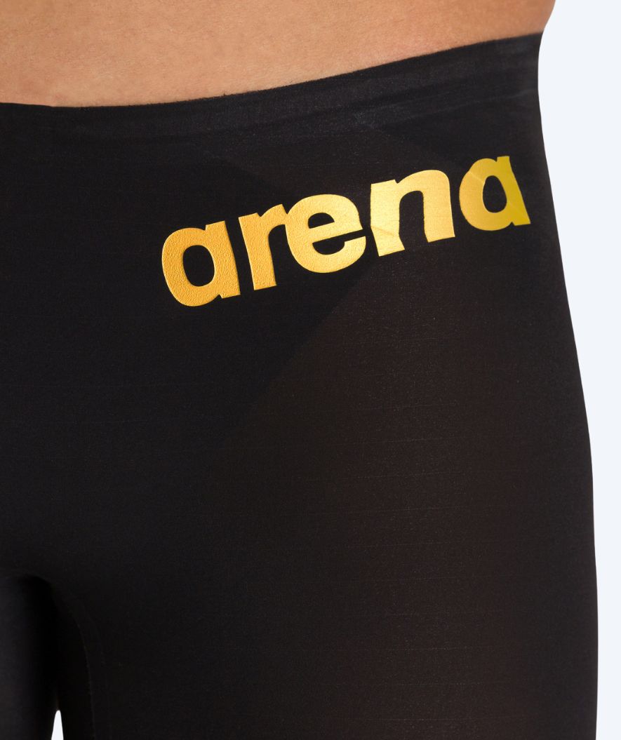 Arena Wettkampf Badehose für Herren - Powerskin Carbon Air 2 - Schwarz/gold