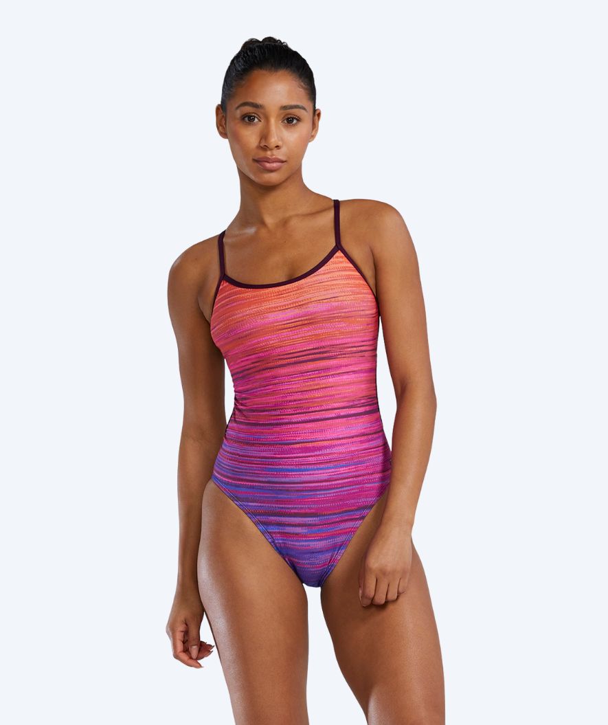 TYR Badeanzug für Damen - Azama Trinityfit - Rosa/orange