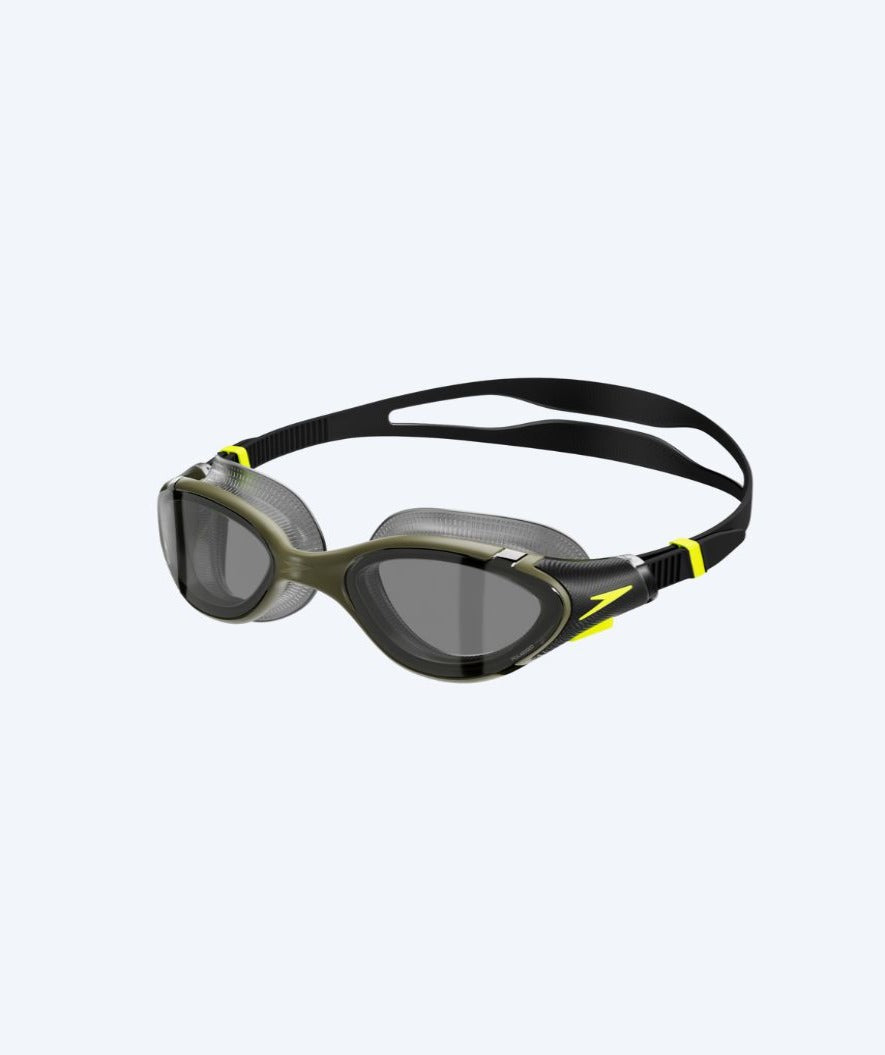 Speedo Schwimmbrille für Freizeitschwimmer - Biofuse 2.0 - Schwarz/Grün