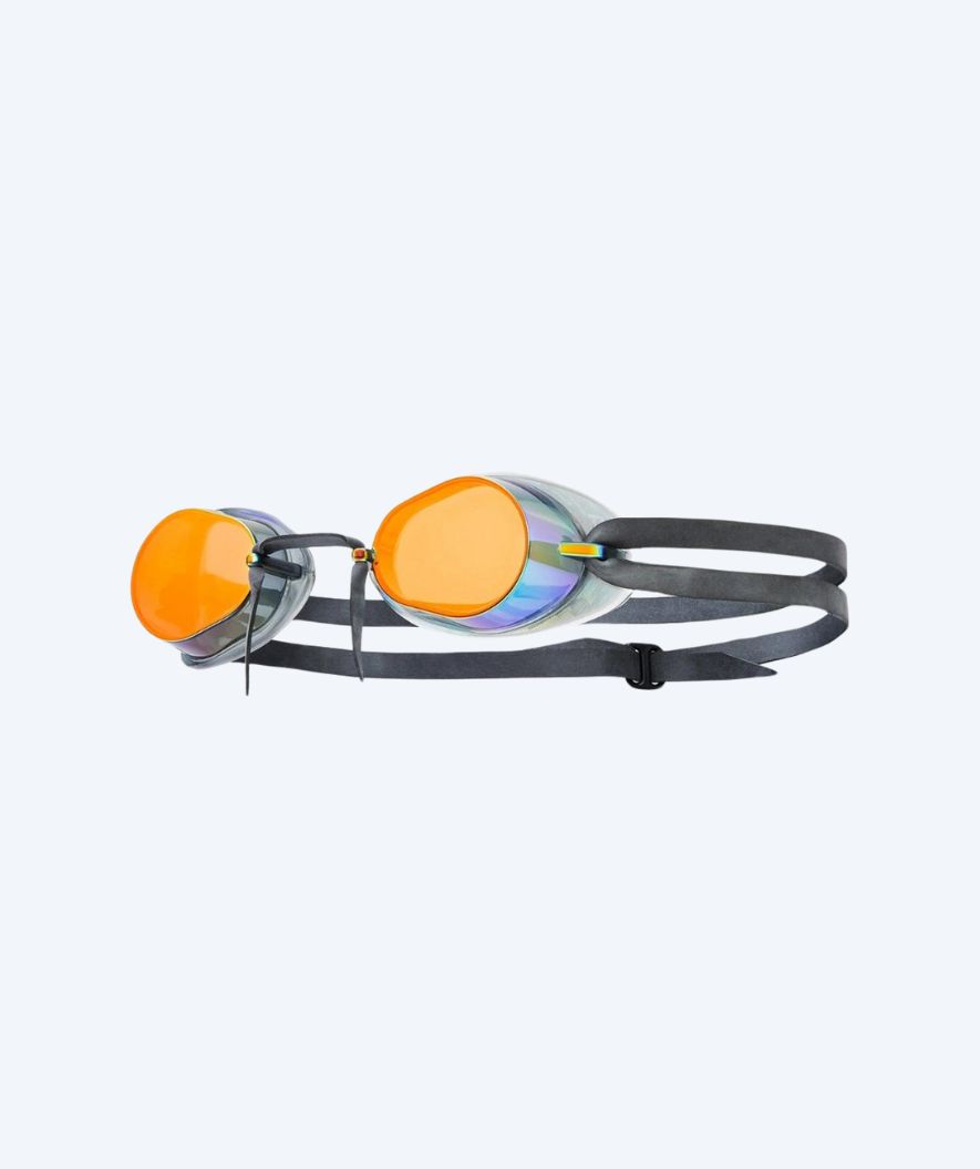 TYR Schwimmbrille - Socket Rockets 2.0 - Orange/Klar (Mirror Scheiben)