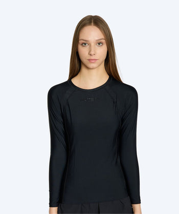 Watery UV Shirt für Damen - Remington Langarm Rashguard - Schwarz