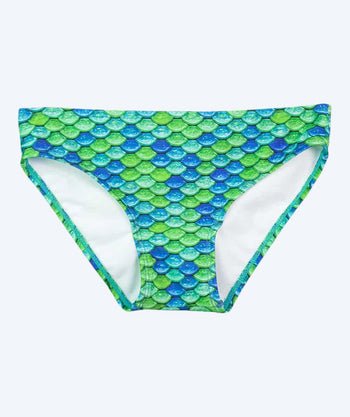 Fin Fun Bikini-Hose für Mädchen - Aussie Green