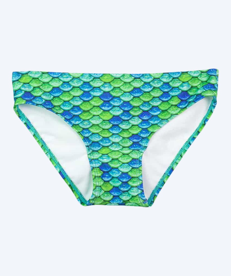 Fin Fun Bikini-Unterteil für Mädchen - Aussie Green