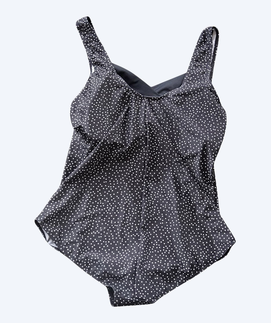 Mirou Badeanzug für Damen in Plus Size - 1580s - Schwarz