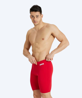 Arena lange Badehose für Herren - Team Swim Solid - Rot