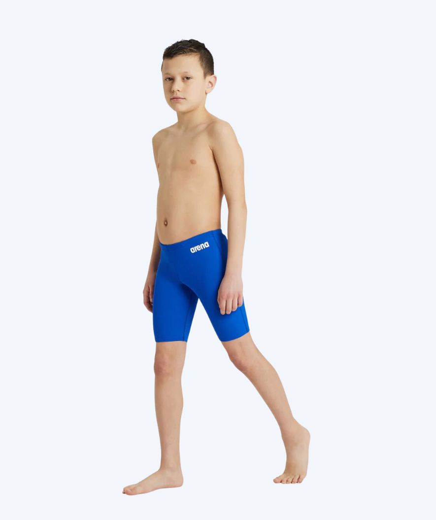 Arena lange Badehose für Jungen - Team Solid - Blau