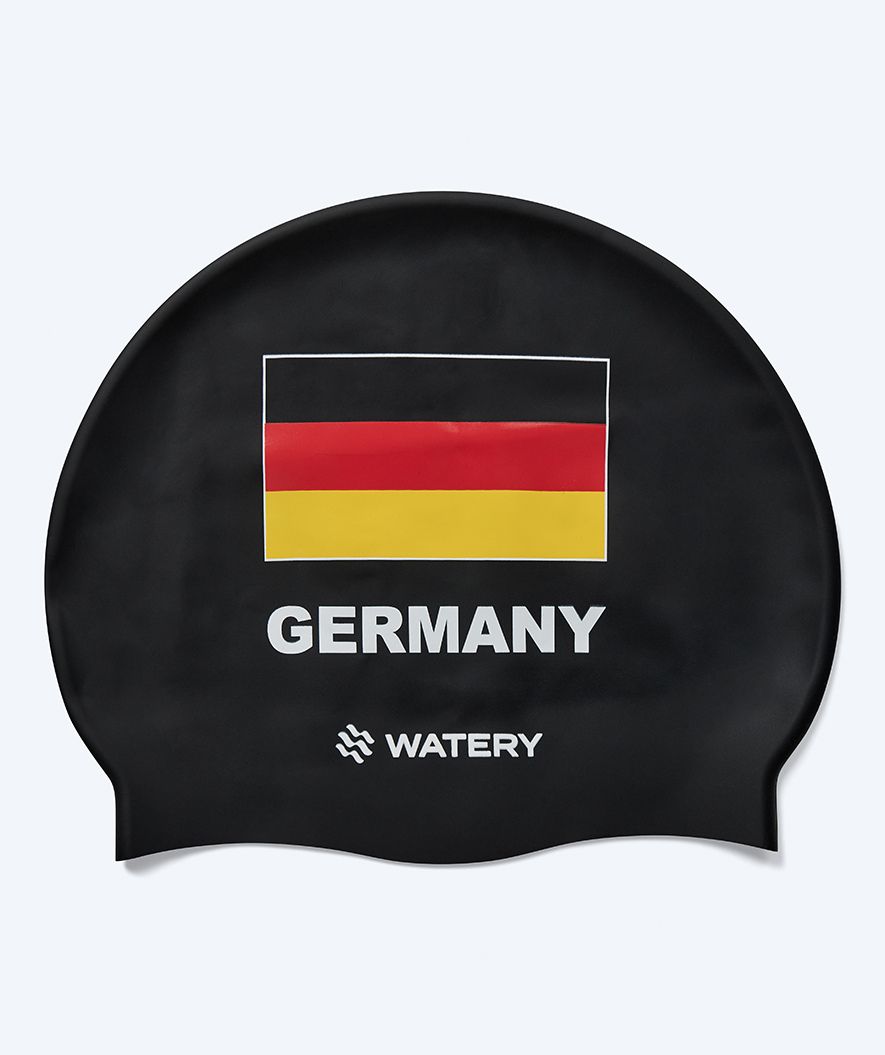 Watery Badekappe - Deutschland - Schwarz