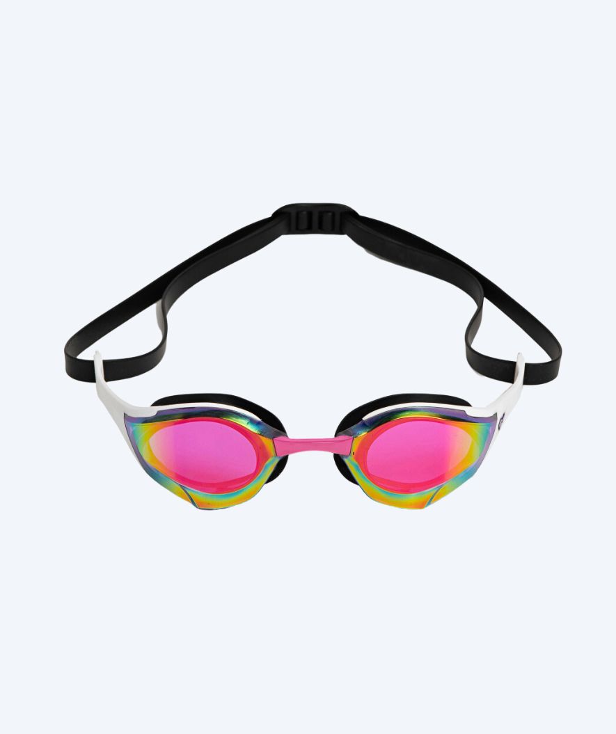 Arena Elite Schwimmbrillen - Cobra Edge SWIPE Mirror - Weiß/Lila