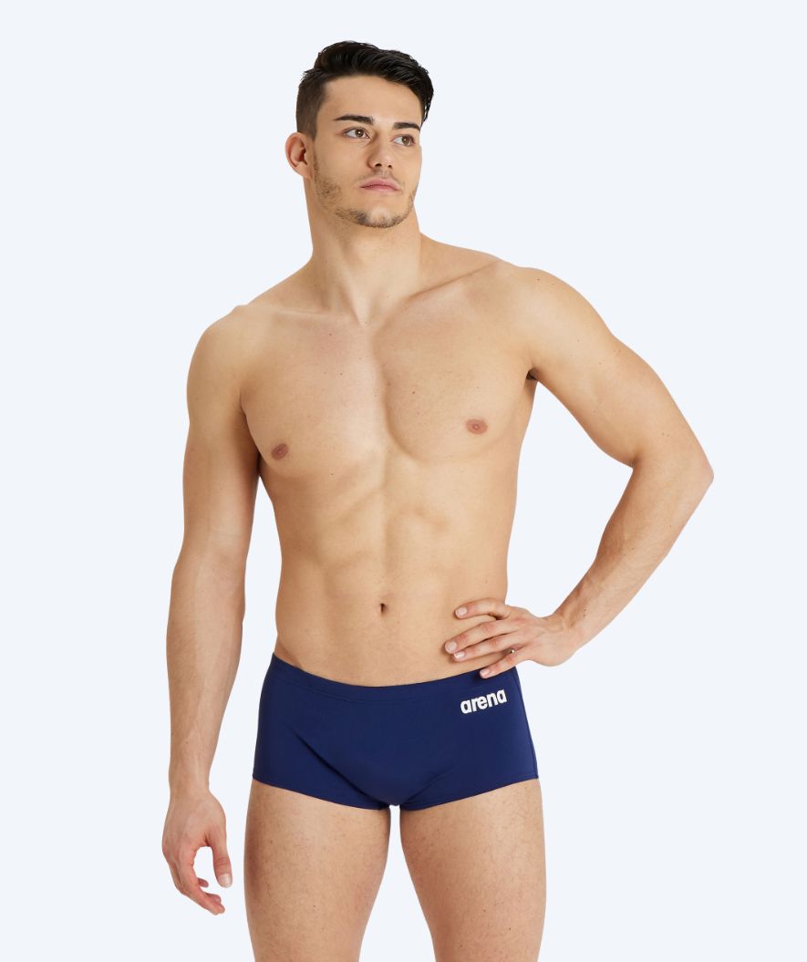 Arena Trunks für Herren - Solid Squared - Dunkelblau