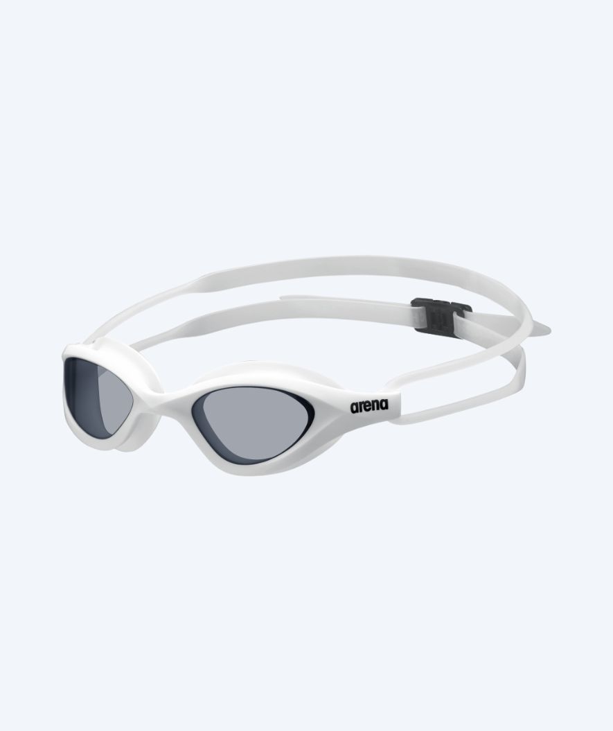 Arena Schwimmbrille für Freizeitschwimmer - 365 - Weiss (Smoke Scheiben)