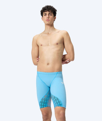 Speedo Wettkampf Badehose für Herren - LZR Ignite - Blau/orange