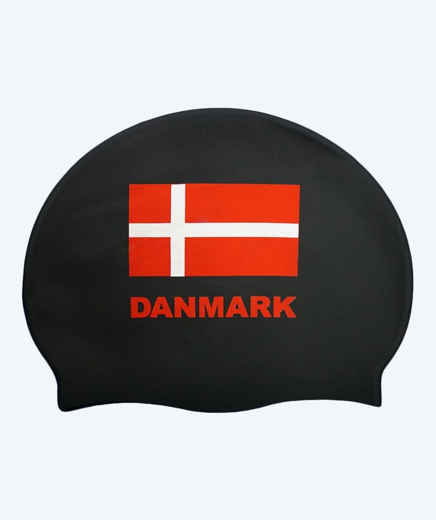 Watery Badekappe - Denmark - Schwarz