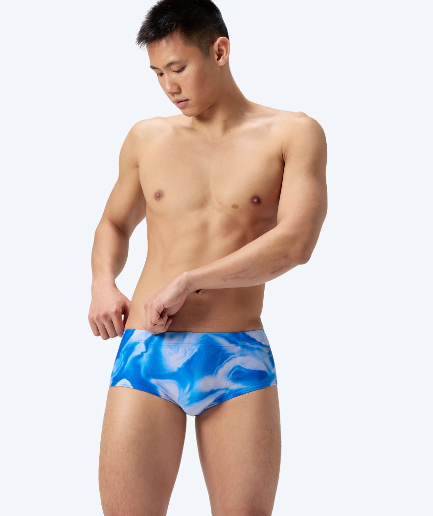 Speedo Trunks für Herren - ML Printed - Hellblau/Weiss