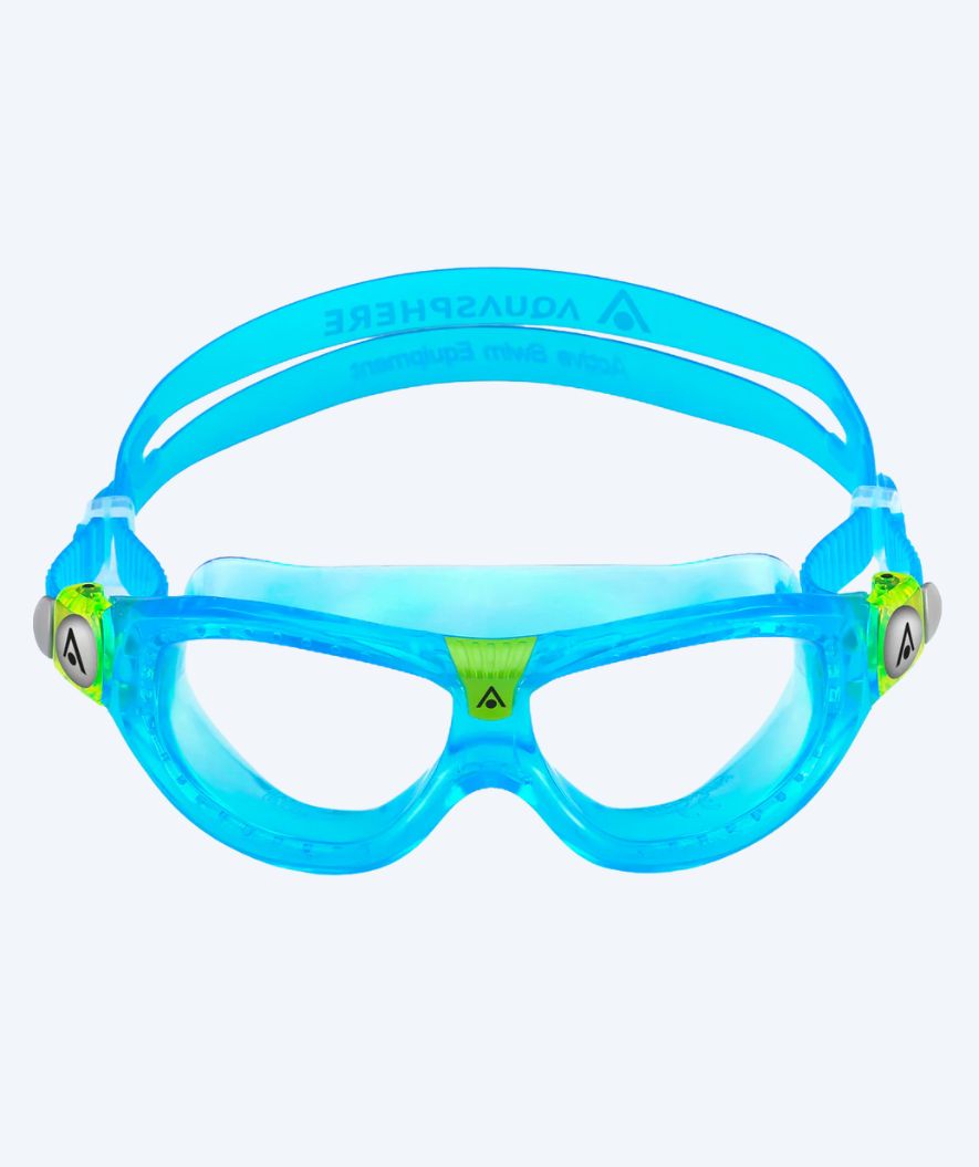 Aquasphere Taucherbrille für Kinder (3-10) - Seal 2 - Hellblau