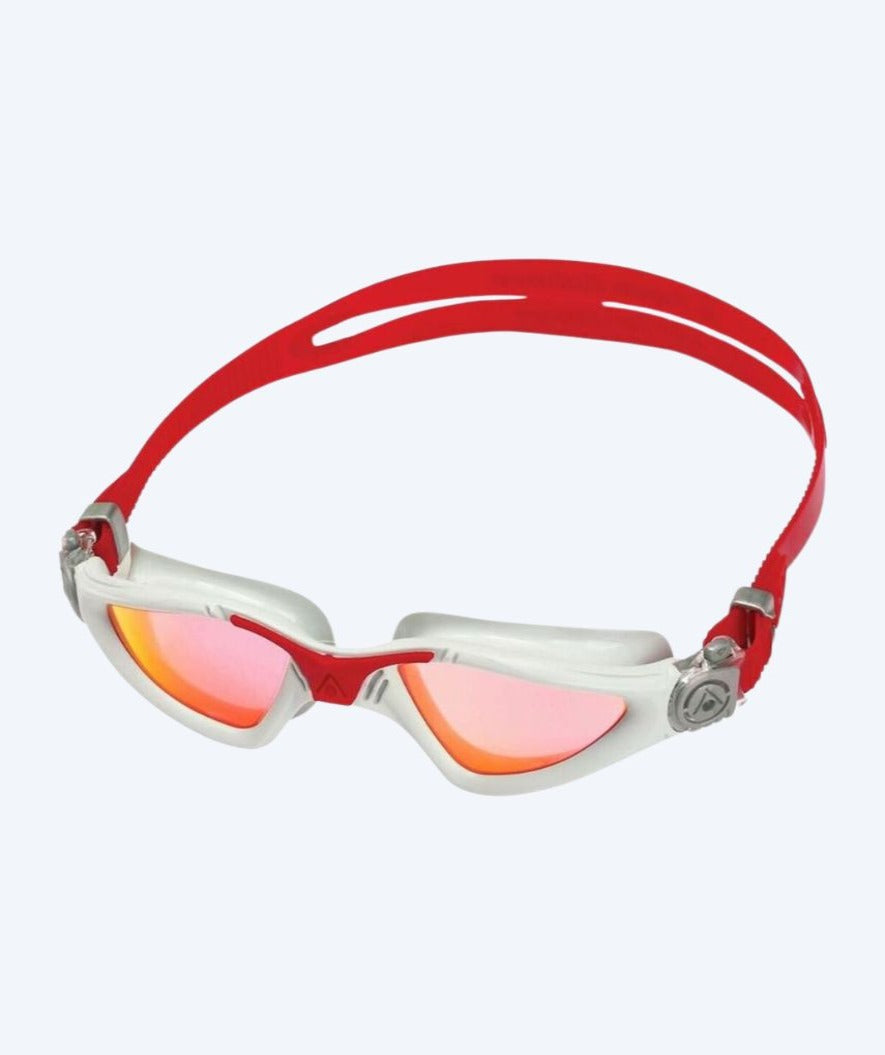 Aquasphere Schwimmbrille fürs Training - Kayenne Titanium - Rot/grau