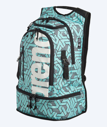 Arena Schwimmtasche - Fastpack 3.0 40L - Hellblau/schwarz