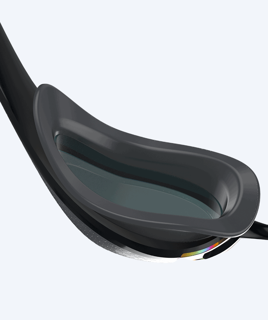 Speedo Elite Schwimmbrillen - Fastskin Pure Focus Mirror - Grau/gold (Mirror Scheiben)