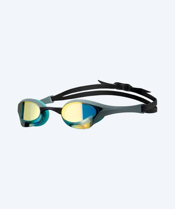 Arena Elite Schwimmbrillen - Cobra Ultra SWIPE Mirror - Gold/Schwarz (Limited 2026)