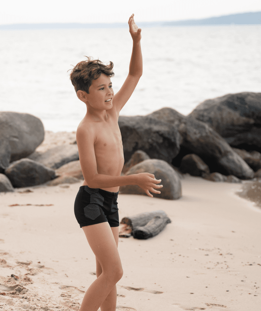 Watery Aquashorts für Jungen - Flaming Vegas Eco - Orange Corner