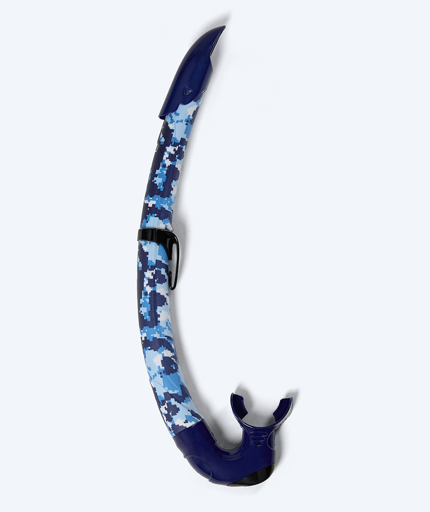 Watery Schnorchel für Erwachsene (ab 12 Jahre) - Rudder Camo - Donkerblau