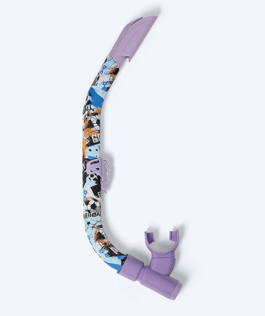 Watery Schnorchel für Junioren (8-15) - Riku Camo - Lila