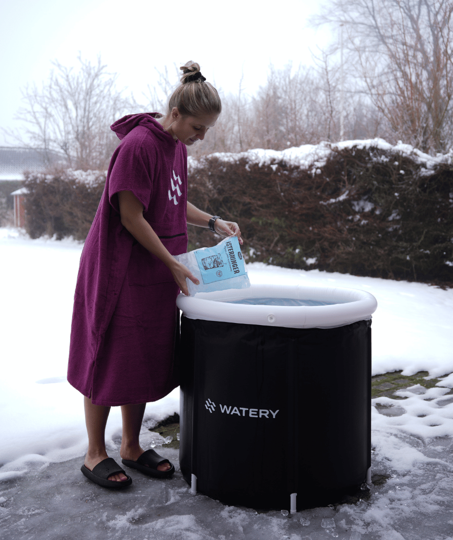 Watery aufblasbares Eisbad - Hero - Schwarz