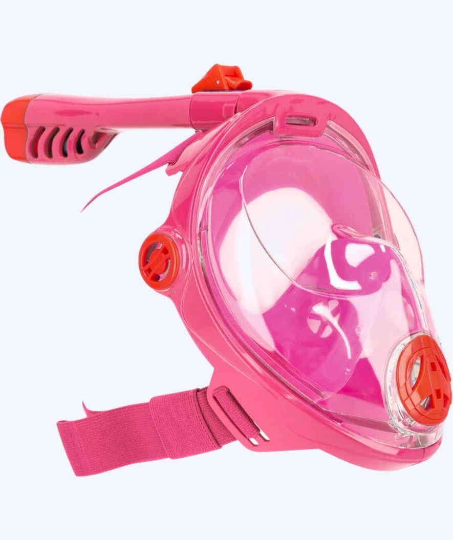 Cruz Vollgesichts-Tauchmaske für Kinder - Bullhead - Rosa