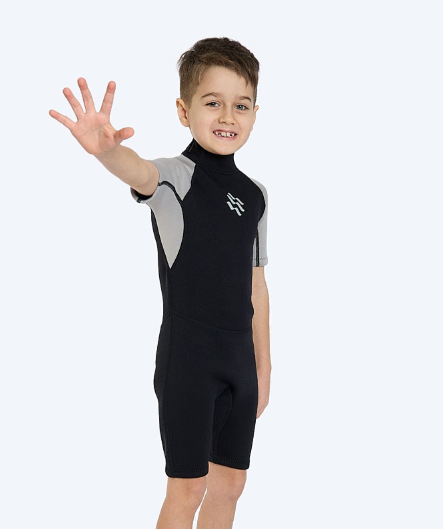 Watery Neoprenanzug für Kinder - Duncan (3mm) - Schwarz