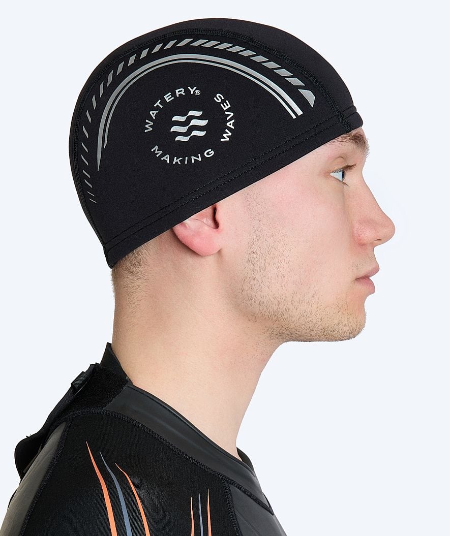 Watery Neoprenhaube - Flex - Schwarz