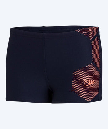 Speedo Aquashorts für Jungen - Tech Placement - Dunkelblau/rot