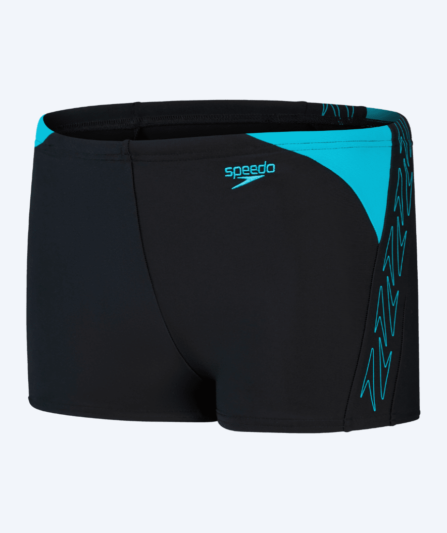 Speedo Aqua Shorts für Jungen - Hyper Boom Splice - Schwarz/Blau