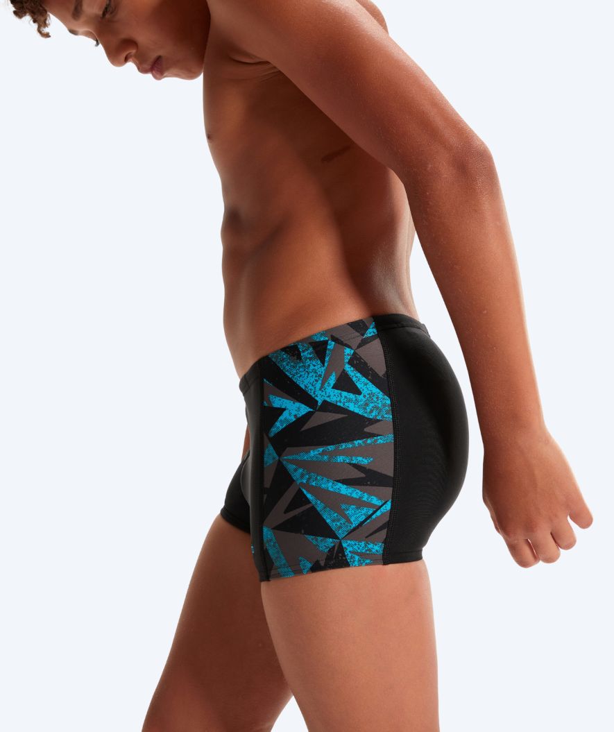 Speedo Aqua Shorts für Jungen - Hyper Boom Panel - Schwarz/Blau
