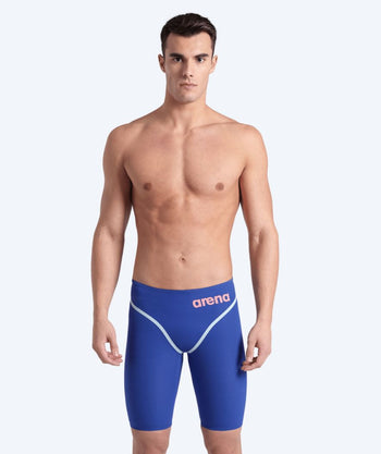 Arena Wettkampf Badehose für Herren - Carbon Core FX - Donkerblau/hellblau (Limited 2024)