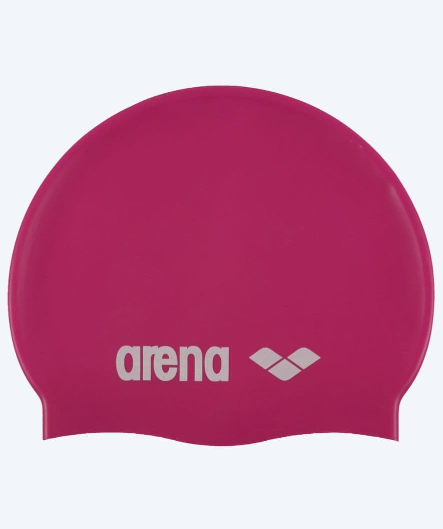 Arena Badekappe für Junioren (6-12) - Classic Silicone - Rosa